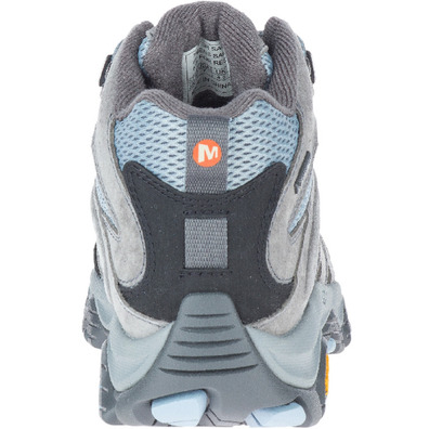 Botte Merrell Moab 3 Mid Gtx W Gris/Bleu