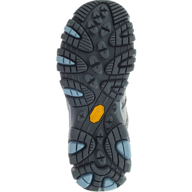 Botte Merrell Moab 3 Mid Gtx W Gris/Bleu
