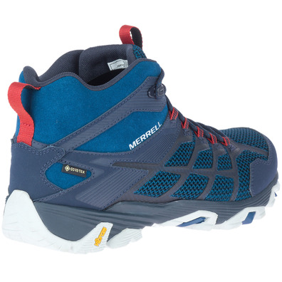 Merrell Moab FST 2 Botte Mid GTX Bleu/Orange