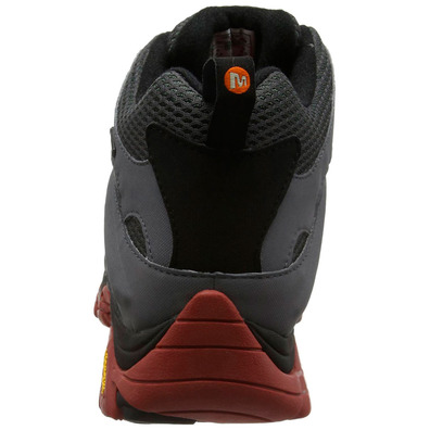 Merrell Moab Mid GTX Gris/Negro/Rojo Bottes