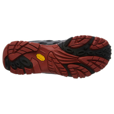 Merrell Moab Mid GTX Gris/Negro/Rojo Bottes