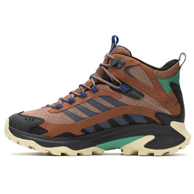 Botte Merrell Moab Speed 2 Mid GTX Marron/Marine/Noir