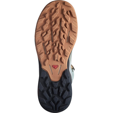 Chaussure Salomon Outpulse Mid GTX W Gris/Crème