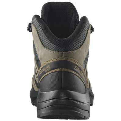 Chaussures Salomon X-Adventure Recon Mid GTX Gris/Noir/Kaki