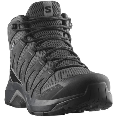 Chaussures Salomon X-Adventure Recon Mid GTX Noir/Gris