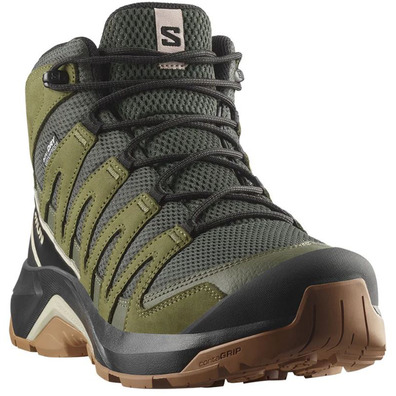 Chaussures Salomon X-Adventure Recon Mid GTX Vert/Noir