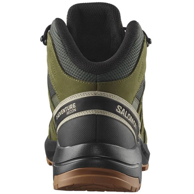 Chaussures Salomon X-Adventure Recon Mid GTX Vert/Noir