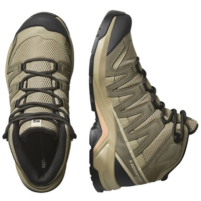 Chaussures Salomon X-Adventure Recon W Mid GTX Sable/Beige