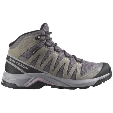 Chaussures Salomon X-Adventure Recon W Mid GTX Gris