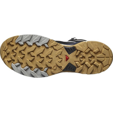Chaussure Salomon X Ultra 360 Edge Mid GTX Noir/Blanc/Violet