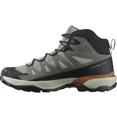 Chaussures Salomon X Ultra 360 LTR Mid GTX Gris/Noir