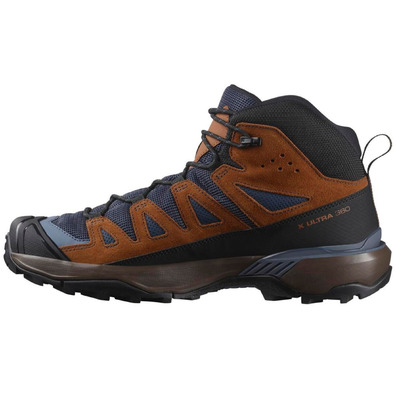 Botte Salomon X Ultra 360 Ltr Mid Gtx Marron/Indigo