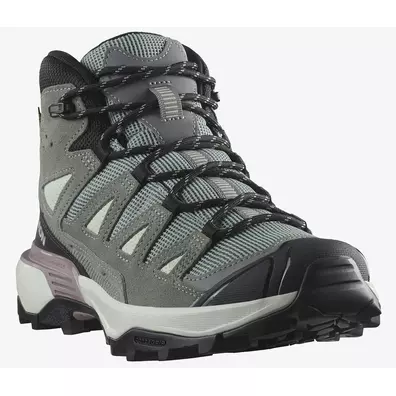 Chaussures Salomon X Ultra 360 LTR Mid GTX W Gris/Vert
