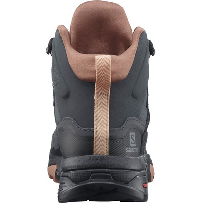 Chaussure Salomon X Ultra 4 GTX MID W Rose/Gris