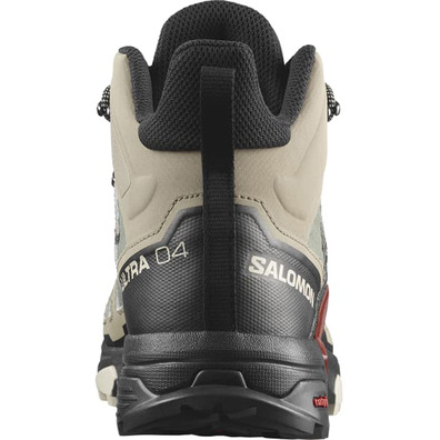 Bottes Salomon X Ultra 4 Mid GTX Beige/Grenat/Noir