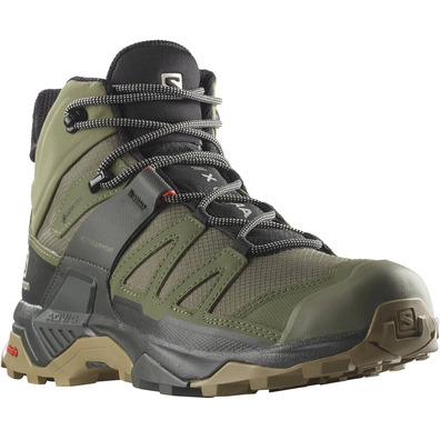 Bottes Salomon X Ultra 4 Mid GTX Vert / Noir