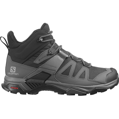 Bottes Salomon X Ultra 4 Mid Wide GTX Gris/Noir