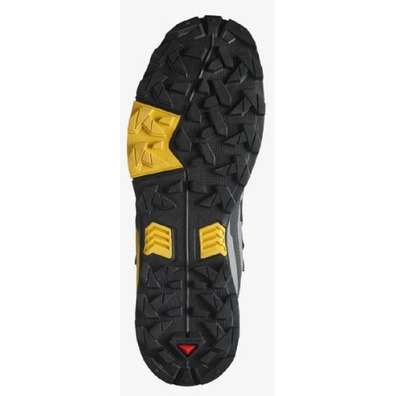 Chaussures Salomon X Ultra 5 Mid GTX Gris/Moutarde