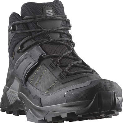 Chaussures Salomon X Ultra 5 Mid GTX Noir