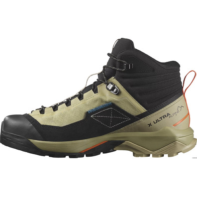Chaussure Salomon X Ultra Alpine Mid Gtx Beige/Noir
