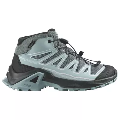 Bottes Salomon X Ultra Mid GTX J Gris/Bleu