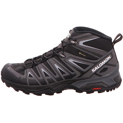 Bottes Salomon X Ultra Pioneer Mid GTX Noir/Gris