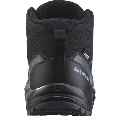 Chaussure Salomon Xa Pro V8 Mid CSWP J Noir/Bleu