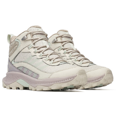 Botte Speed Strike 2 Mid GTX W Crème/Lilas/Vert