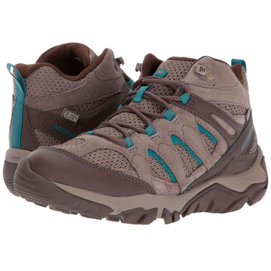 Merrell Bottes haut de gamme haut de gamme GTX W Marrón/ Turquoise