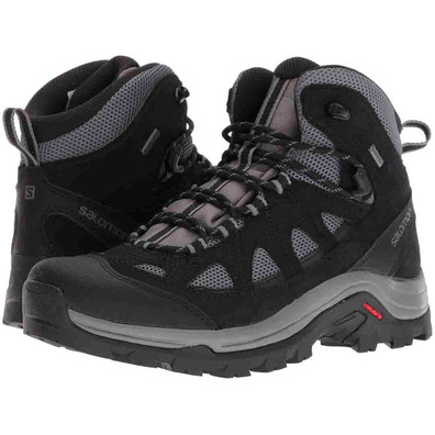 Authentique Salomon LTR GTX Bottes noires/gris