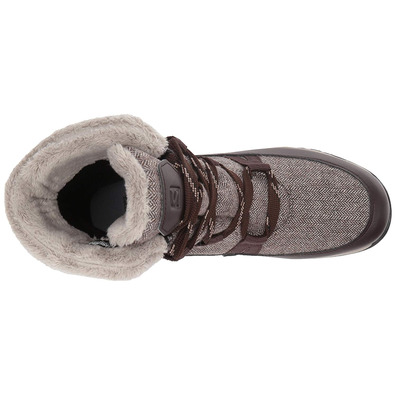 Bottes Salomon Heika CS WTPF W Gris/Marron
