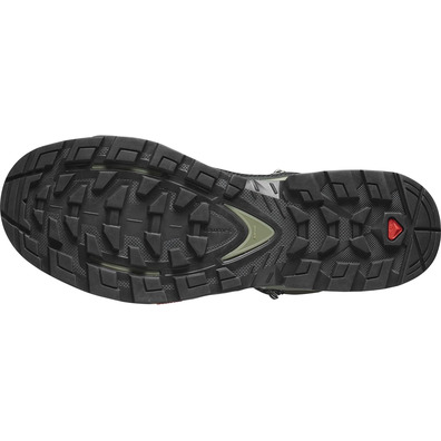 Bottes Salomon Quest Element GTX Noir/Gris/Vert