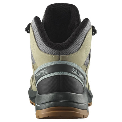 Chaussures Salomon X-Adventure Recon GTX W Mid Vert/Gris
