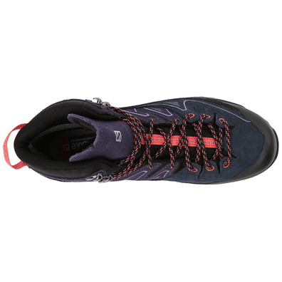 Salomon X Alp Mid LTR GTX Bottes W Adresse/Negro