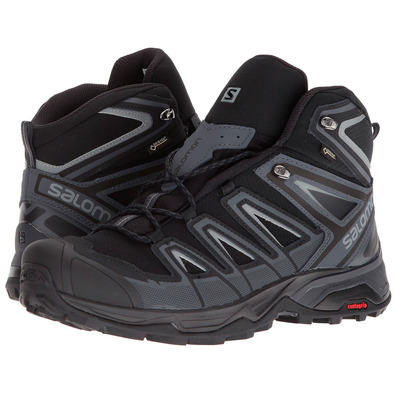Salomon X Ultra 3 Mid GTX Bottes noir/gris