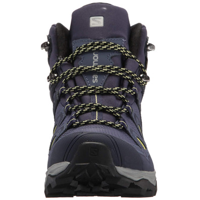 Salomon X Ultra 3 Bottes Mid GTX W Violeta/Amarillo