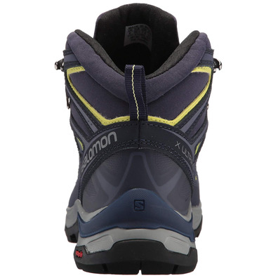 Salomon X Ultra 3 Bottes Mid GTX W Violeta/Amarillo