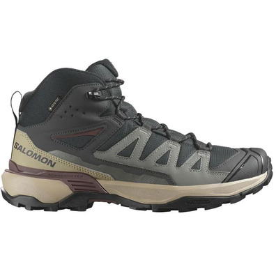 Chaussures Salomon X Ultra 360 Mid GTX Noir/Gris/Marron