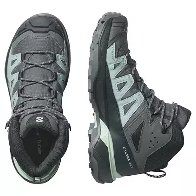 Chaussures Salomon X Ultra 360 Mid GTX W Gris/Aigue-marine
