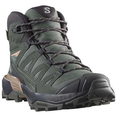 Chaussures Salomon X Ultra 360 Mid GTX W Vert Forêt