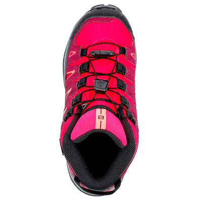 Salomon X Bottes Ultra Mid GTX J Fucsia/Rosa