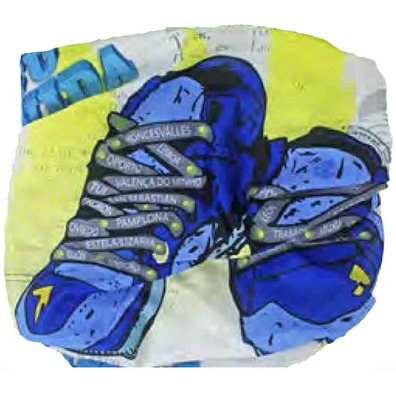 Braga cou Zapatillas Chemin de Santiago