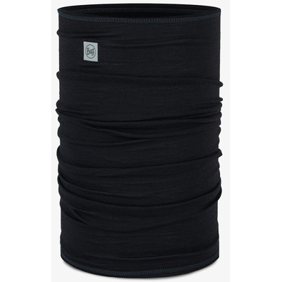 Cache-cou Buff Merino léger uni noir