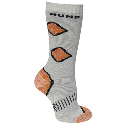 Calcetín Mund Ski Outlast Niño Beige/Naranja