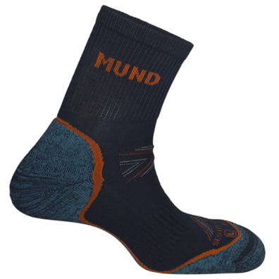 Chaussette Mund Sea Bleu/Vert