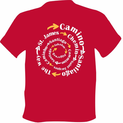 Chemise circulaire rouge