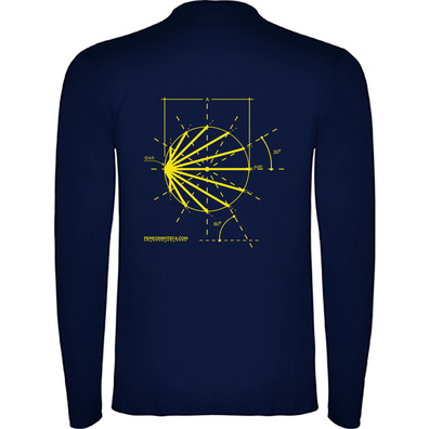 T-shirt à manches longues Boceto Caminho Marino