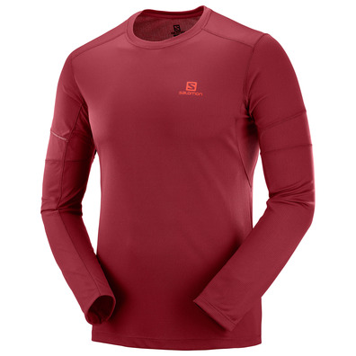 Chemise Salomon Agile LS Tee Granate