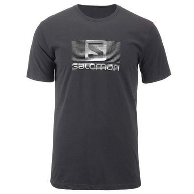 T-shirt Salomon Blend Logo SS TEE Noir