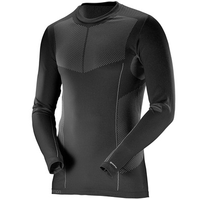 Chemise Salomon Primo chaud sans couture noir